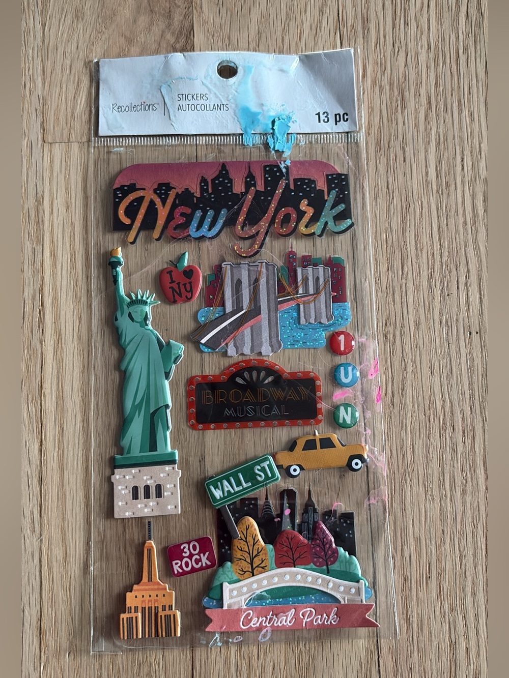 New York stickers (arts and crafts)